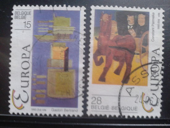 Бельгия 1993 Европа, живопись Полная серия