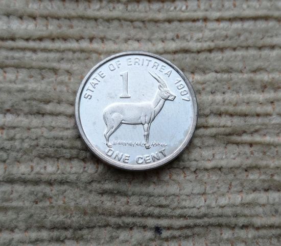 Werty71 Эритрея 1 цент 1997 1991