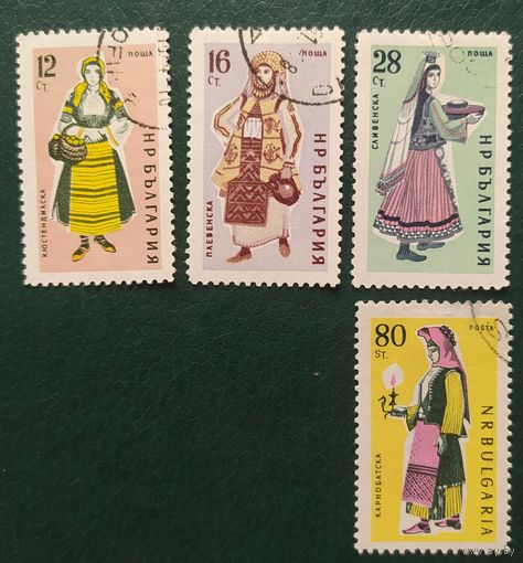 Болгария 1961 одежда 4 из 6.