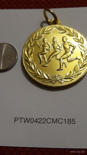 Значок "Спорт Польша 1990г." лег.мет.