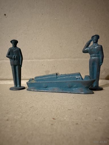 Советские оловянные солдатики "Моряки" (ММЗ). Одним лотом