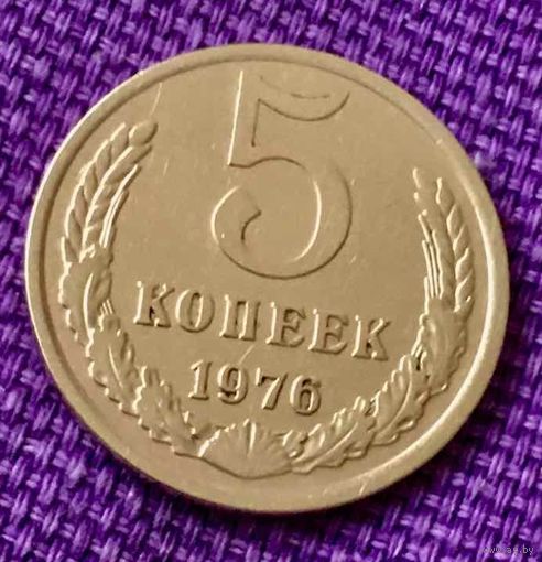5 копеек 1976 года.