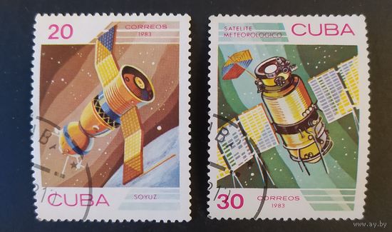 Куба 1983 Исследование космоса , 2 из 6.