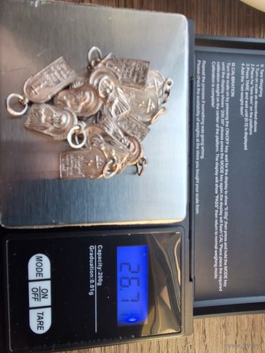 Серафим Саровский ag 925 Икона