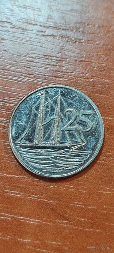 Каймановы острова 25 цент 2005