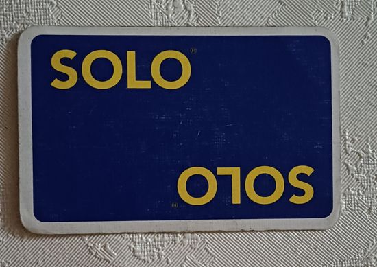 Карточка от игры Solo