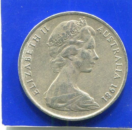 Австралия 10 центов 1981