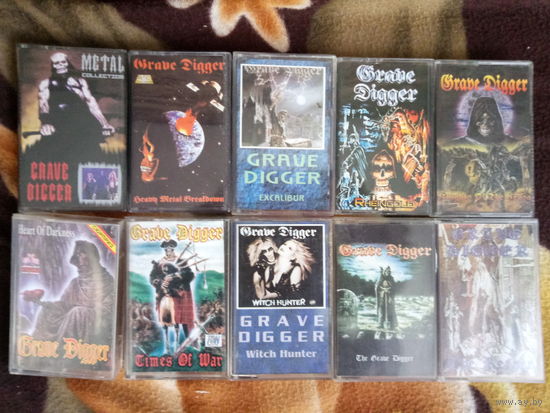 Кассеты GRAVE DIGGER.