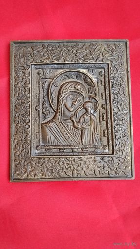 Меднолитая Икона  . Торги с рубля