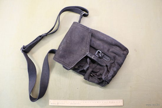 Подсумок АК-47 на 5 маг. морской, СССР. Распродажа коллекции вещей. С РУБЛЯ! АУКЦИОН!