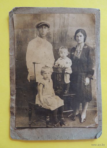 Фото "Семья" (15*11 см), до 1917 г.