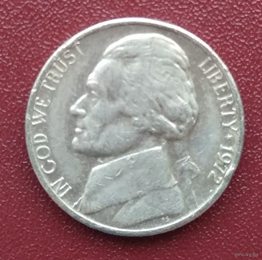 США. 5 центов. 1972 год.