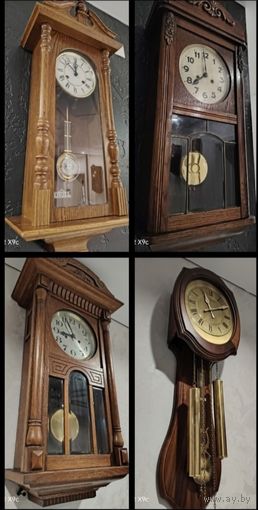 Часы антикварные, немецкие. +- век.