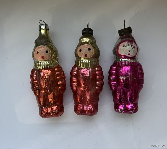 Ёлочная игрушка Космонавт СССР цена за единицу К.16