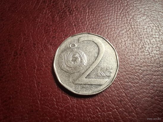 Чехия 2 кроны 1996