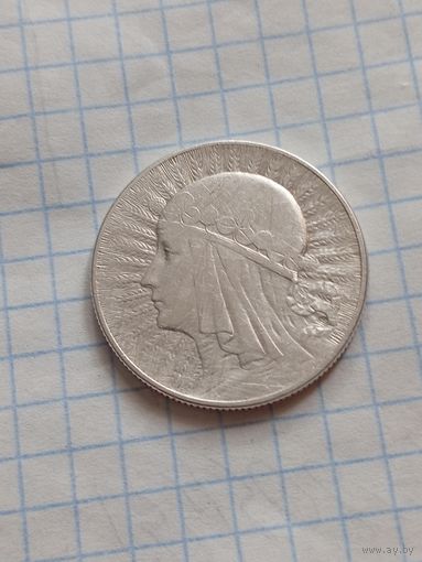 5 злотых 1934 года