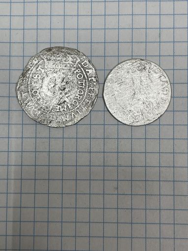 Речь Посполита Тымф 1665г, 6 Грошей 1663г