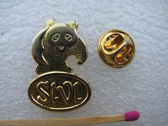 Знак. Компания "SLVL". Медведь. тяжёлый, цанга