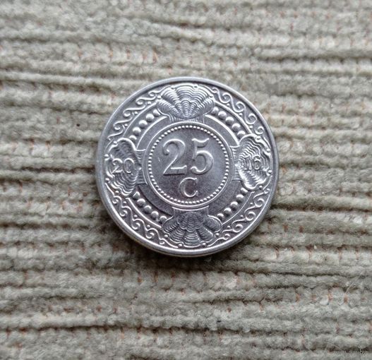 Werty71 Антильские острова 25 центов 2016 Антилы