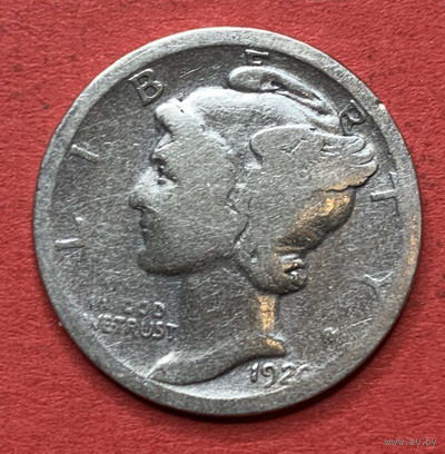 США, 10 центов 1920г., Серебро