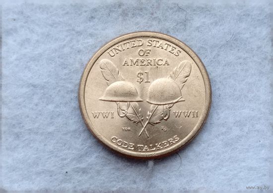 Werty71 США 1 доллар 2016 P Индейцы-радисты