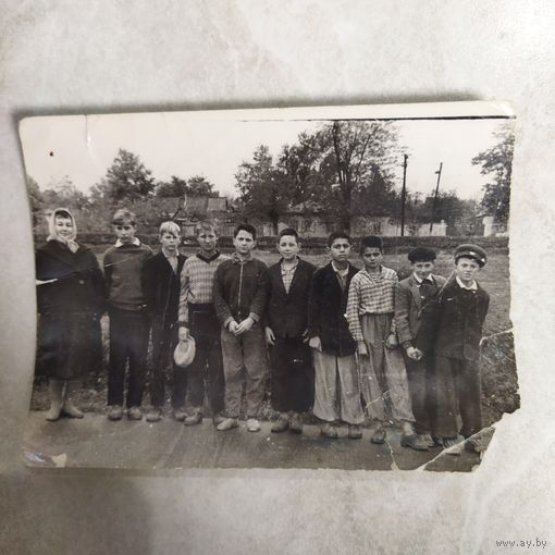 Фотография. История СССР в лицах. Юные пожарные. ЮДПД. 1953 год.