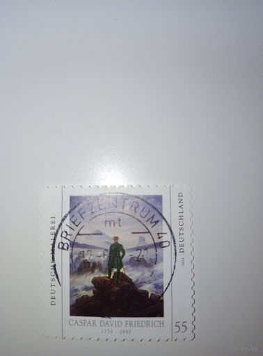 Марка Германия 2011 Каспар Давид Фридрих 55