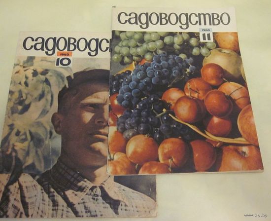 Журнал "Садоводство"  N 10, N 11 за 1963 год