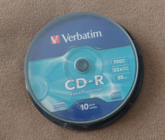 Диски CD-R новые 10 шт.