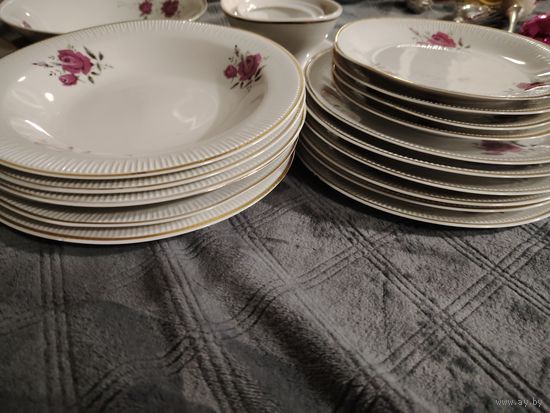 Набор тарелок, сервиз СССР