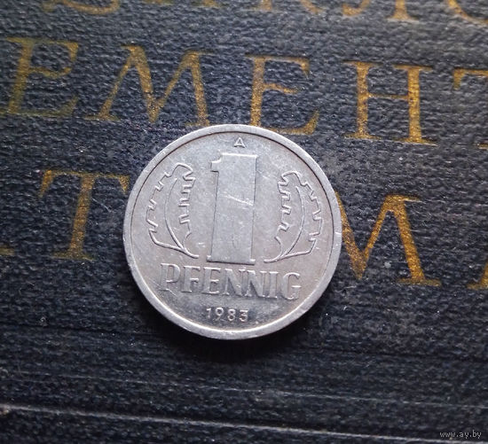 1 пфенниг 1983 (A) Германия ГДР #14 XF