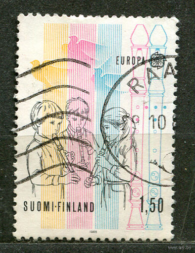 Европейский год музыки. EUROPA CEPT. Финляндия. 1985