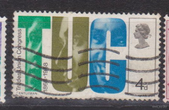 100 летие Конгресса профсоюзов Великобритания 1968 год Лот 11