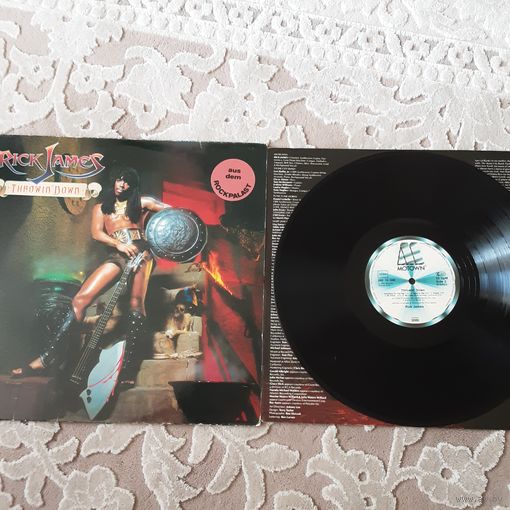 RICK JAMES - 1982 - THROWIN DOWN (GERMANY) LP