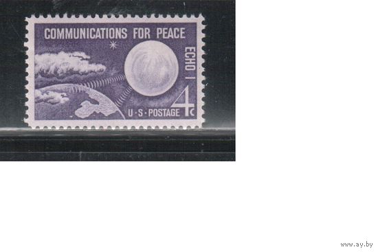 США-1960, (Мих.803), * , Радиоволны (одиночка)