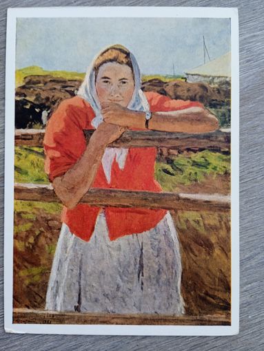 Соцреализм. Нечитайло. Доярка Нина Чуб