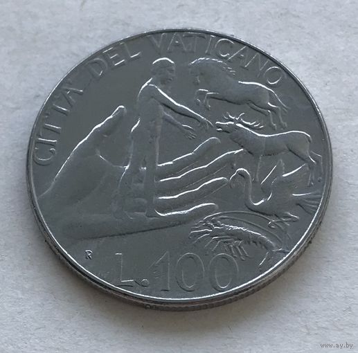 Ватикан 100 лир 1988