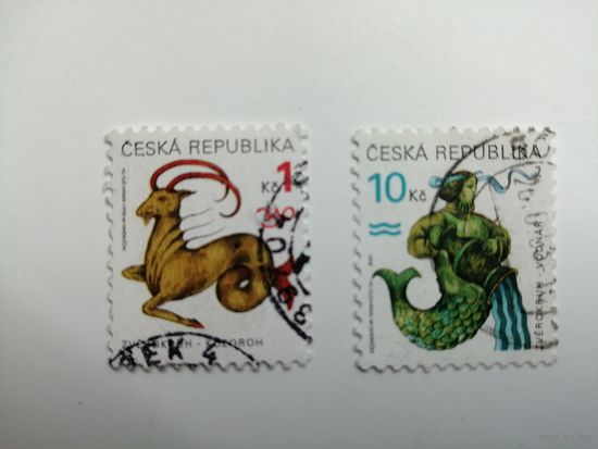 Чехия 1998. Знаки зодиака. Полная серия
