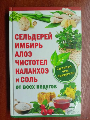"Сельдерей, имбирь, алоэ, чистотел, каланхоэ и соль от всех недугов"