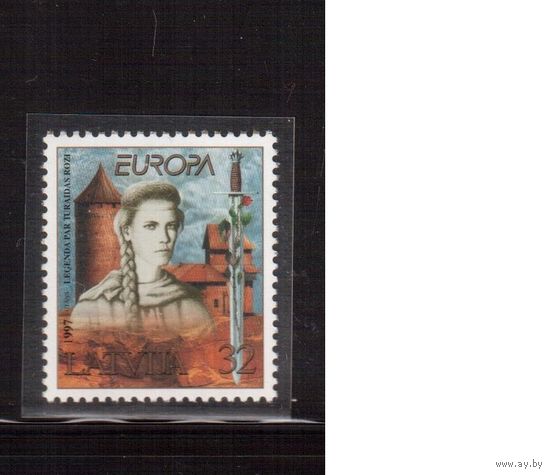 Латвия-1997 (Мих.453)  ** , Европа