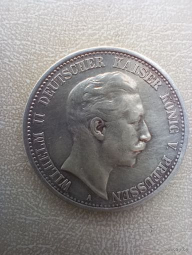 2 марки 1907 Вильгельм