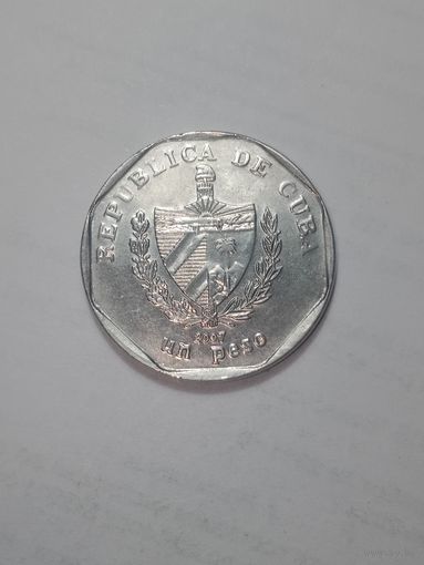 Куба 1 песо 2000 года .
