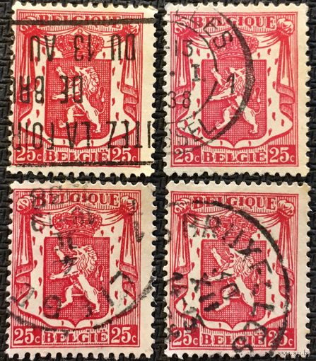ЦІКАВІЦЬ АБМЕН! 1936, герб Бельгіі, 25 цэнтаў