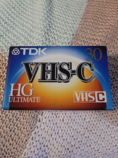 Кассета TDK 30 HG ULTIMATE. VHS-C.