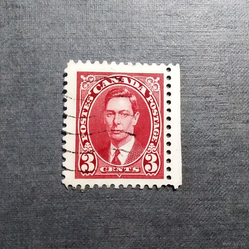 Марка Канада 1937 год Король