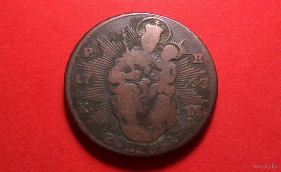 1 полтура 1763 S. Венгрия. Красивая!