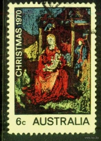 Австралия - 1970 [Mi. 453] Гашеная (AU11)