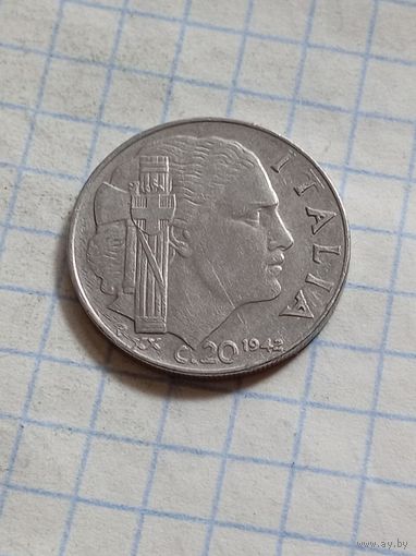 20 чентезимо 1942 года