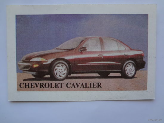 Календарик 1996 г. Chevrolet Cvalier. KRUM.