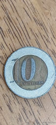 10 кванз 2012 Ангола